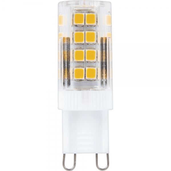 Лампа светодиодная Feron G9 5Вт 6400К 500Lm 16x50 прозрачный