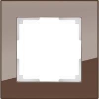 WERKEL FAVORIT Рамка на 1 пост (бронза, стекло) WL01-Frame-01