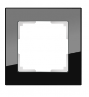 WERKEL FAVORIT Рамка на 1 пост (черный, стекло) WL01-Frame-01
