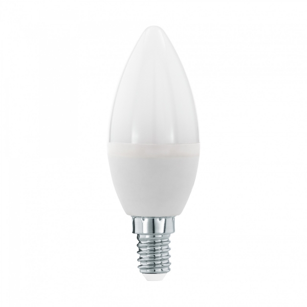 Лампа светодиодная Volpe E14  8Вт свеча матовая 4000К 