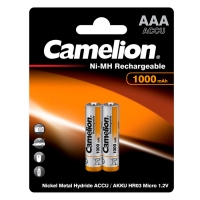 Аккумулятор Camelion R03 BL2 1000mAh