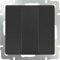 WERKEL чёрный мех-зм выкл. 3-кл. WL08-SW-3G W1130008