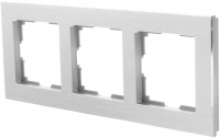 WERKEL Aluminium Рамка на 3 поста (алюминий) WL11-Frame-03