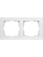 WERKEL STARK Рамка на 2 поста (белый)  WL04-Frame-02