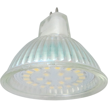 Лампа светодиодная MR16 220V 5Вт Ecola 2800 прозрач. Распродажа!