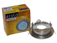 Светильник Ecola GX53 H4-GL глубокий сатин хром