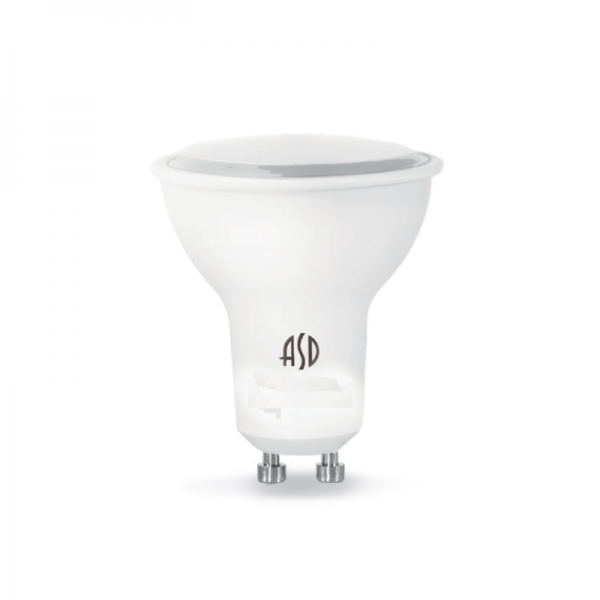 Лампа светодиодная GU10 5.5Вт ASD 6500К 420Лм 