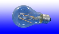 Лампа светодиодная Лисма E27  4Вт А60 филамент прозрачн. 2700К 420Лм