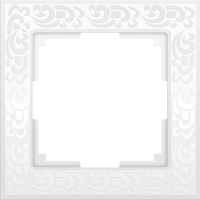 WERKEL FLOCK Рамка на 1 пост (белая) WL05-Frame-01-white