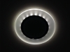 Светильник Ecola GX53 LD5310 стекло круг с подсветкой хром матовый