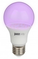 Лампа светодиодная Jazzway E27 9Вт А60 для растений прозр.
