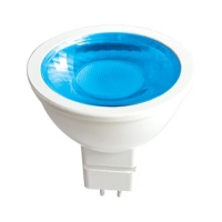 Лампа светодиодная Ecola MR16 220V 7Вт синий