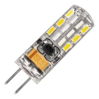 Лампа светодиодная Feron G4 12V 2Вт 6400K 170Lm 10x36