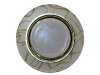 Светильник Ecola GX53 H4 стекло круг золото на белом