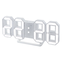 Часы-будильник LED Perfeo PF-663 белая подсветка