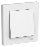 SE AtlasDesign белый выкл. 1кл. 10А