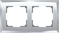 WERKEL DIAMANT Рамка на 2 поста (зеркало, стекло) WL08-Frame-02