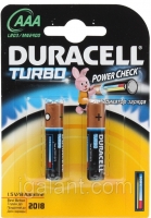 Батарейка LR03 Duracell TURBO